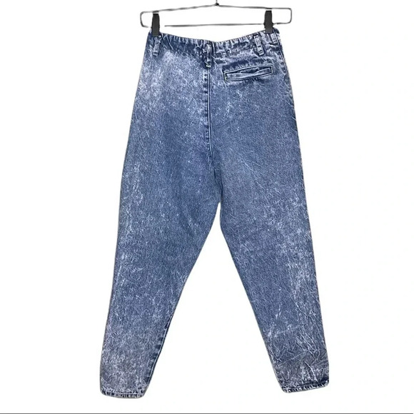 Vintage ‘New Breed’ Acid Wash Tapered Leg Jeans Size 3 - Picture 7 of 7